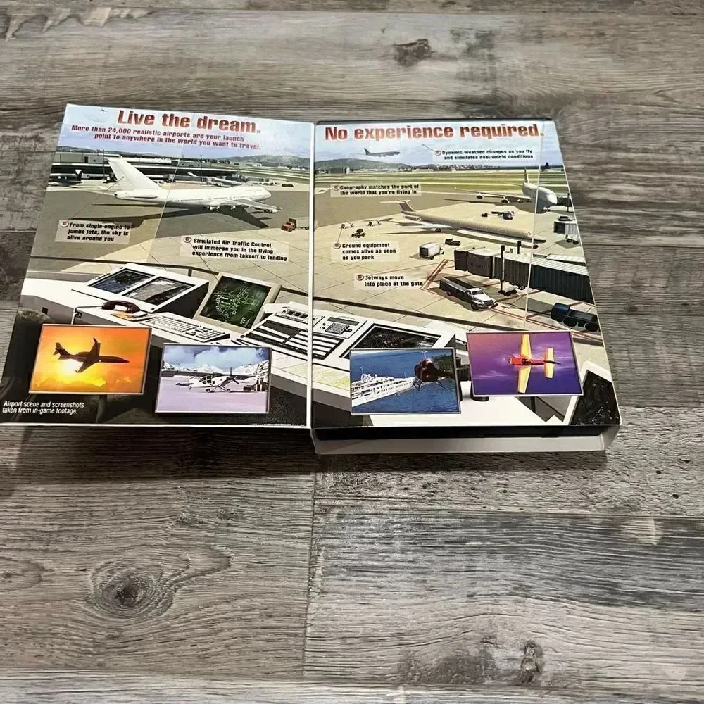Microsoft Flight Simulator X PC DVD Games For Windows